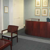 Corporate Office Lobby and waiting area