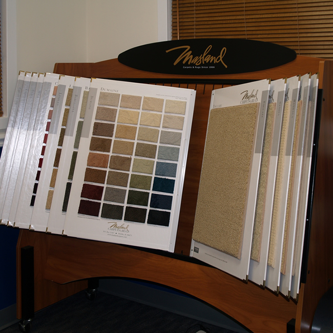 One of our many selections of Masland Carpeting