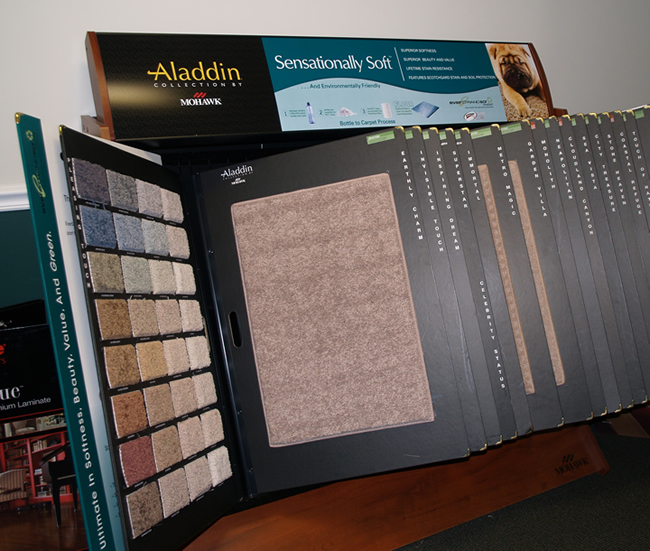 One of our many selections of Mohawk Carpeting