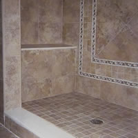 Tile Shower in Residential Bath